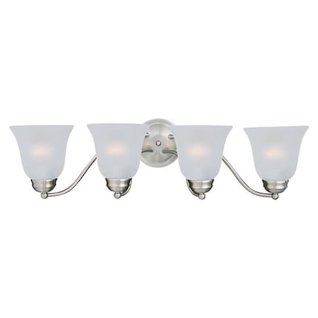 Maxim Lighting Basix 4-Light Bath Vanity 2123FTSN
